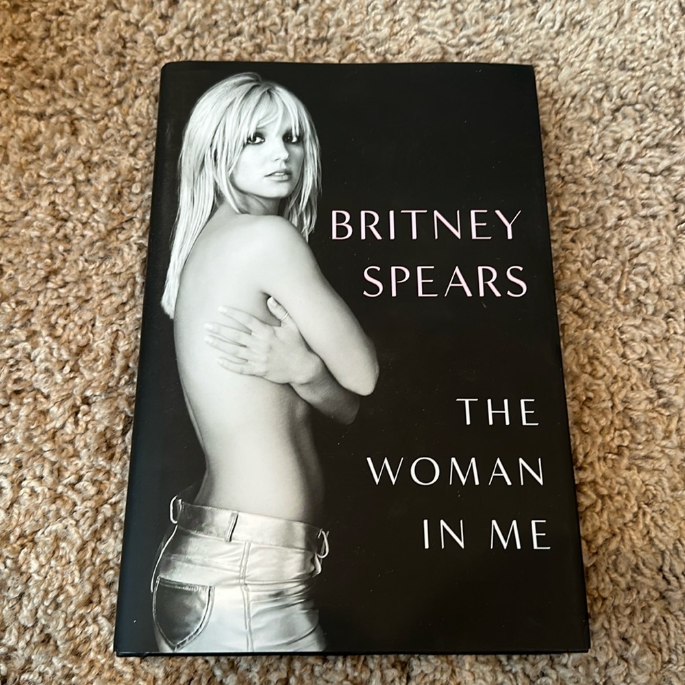 The Woman In Me hardcover book